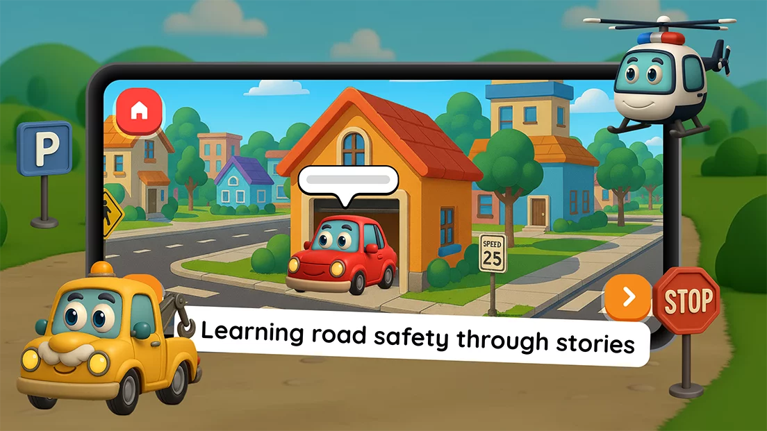 Laffari story driving school