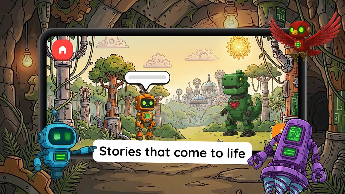Laffari story robo jungle